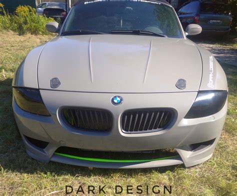 Bmw Z4 E85 E86 Bonnet Mpower Style M Power Dark Design Customs Bodykits