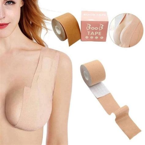 เทปแปะหนาอก ชวยจดทรงหนาอก ยาว เมตร สเนอ Boob TAPE Shopee Thailand