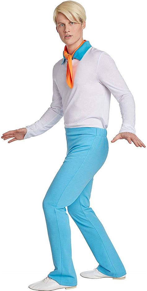 Jerry Leigh Scooby Doo Fred Costume For Adults