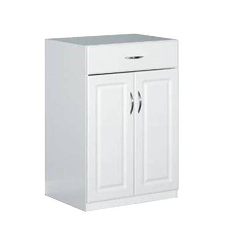 Closetmaid 24 In Freestanding Raised Panel Base Cabinet With 1 Drawer