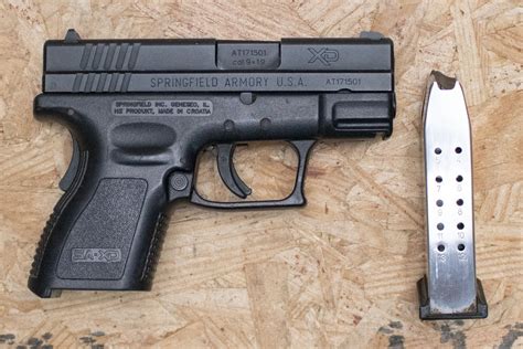 Springfield Xd 9 Sub Compact 9mm Police Trade In Pistol Sportsman S Outdoor Superstore