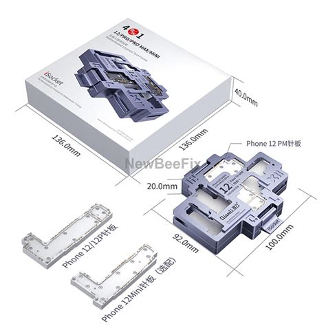 Qianli Toolplus Isocket In Motherboard Test Fixture For Iphone