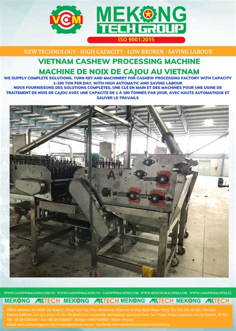 Automatic Cashew Cutting Machine New Model 12 Blade With Big Capacity