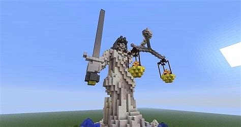 Justitia Statue - Personification of Justice Minecraft Project