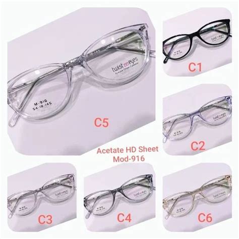 Twist Eyes M 916 Cat Eye Acetate Eyeglass Frame At Rs 1400 Piece