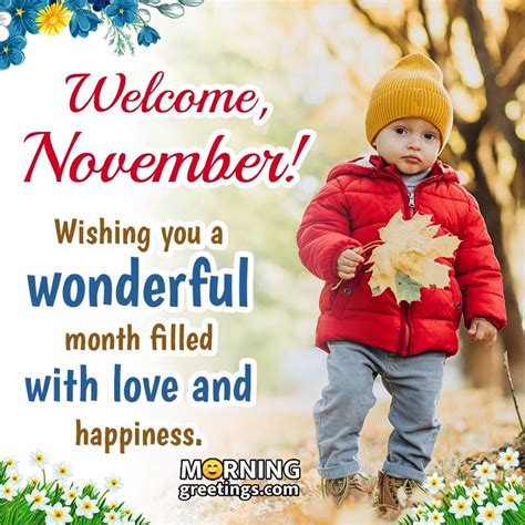 Best November Morning Quotes And Wishes Morning Greetings