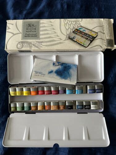 Winsor Newton Professional Watercolour Paints Artists Box Half