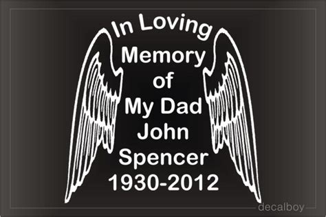 Free In Loving Memory Decal Templates - PRINTABLE TEMPLATES