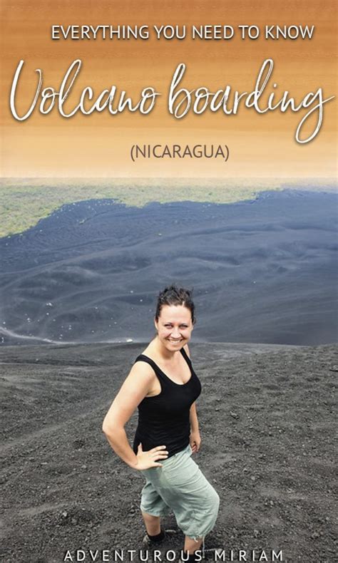 Volcano boarding in Nicaragua: All you need to know - Adventurous Miriam