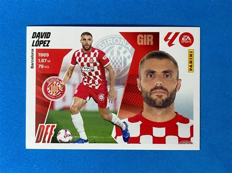 STICKERS PANINI LA Liga ESTE 2025-26 2026 n.288 David Lopez (Girona) (7