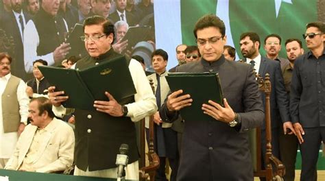 After Much Delay Hamza Shahbaz Finally Takes Oath As Cm Punjab