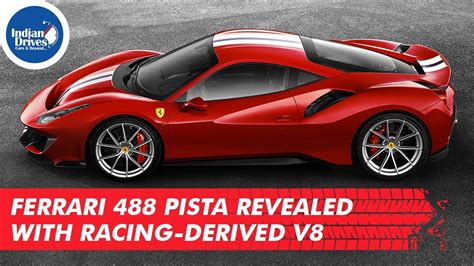 Ferrari Pista Revealed With Racing Derived V