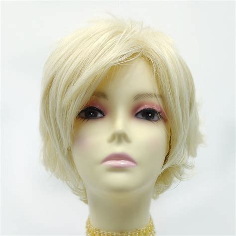 Short Blonde Wig Etsy