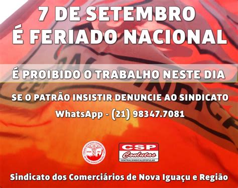 Feriado Do Dia 07 De Setembro Vai Ser Dia 08 - 07 DE SETEMBRO É DIA DA INDEPENDÊNCIA DO BRASIL (FERIADO NACIONAL ...