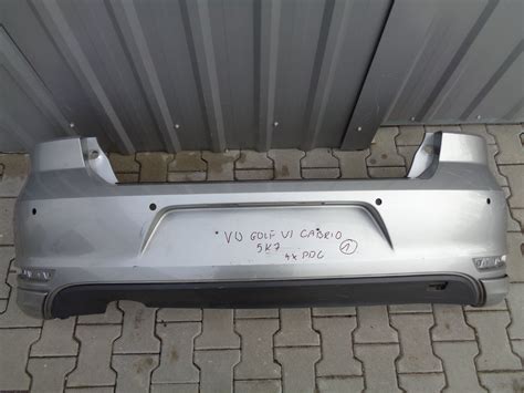 Vw Golf Vi Cabrio R Line Zderzak Ty K K Za Z