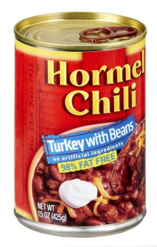 Hormel Turkey With Beans Chili 15 Oz King Soopers