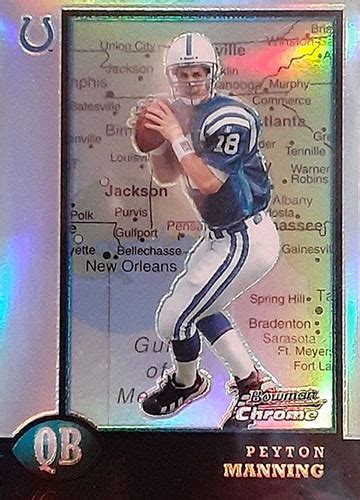 The Peyton Manning Rookie Cards Inserts And Parallels