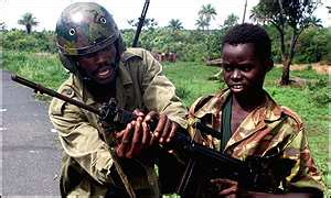 Africa-Child Soldiers - DAMIEN LOYAVIDEO GAMES.