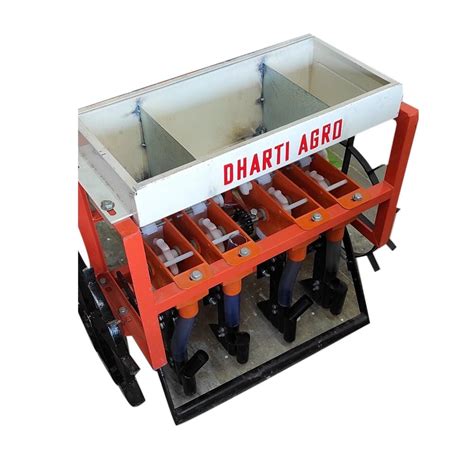 Mild Steel Dharti Agro Seed Drill For Agriculture Size 26 X 32 X 31