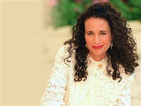 Andie MacDowell | Haircuts for curly hair, Best curly haircuts, Curly ...