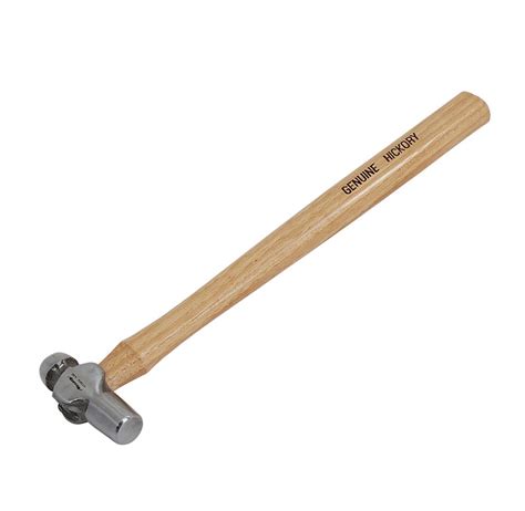 Oz Ball Pein Hammer With Genuine Wooden Hickory Handle Hobby Craft