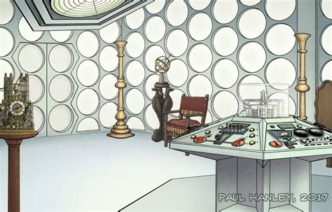 The 1st Doctors Console Room By Paulhanley Tardis Interior Doctor