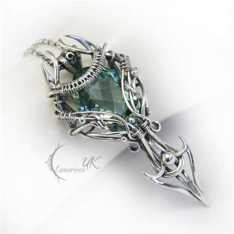 Ninturieel Silver And Green Amethyst By Lunarieen On Deviantart