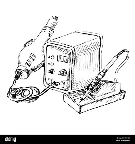 Hot Air Soldering Iron Hi Res Stock Photography And Images Alamy