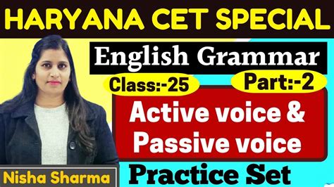 ENGLISH GRAMMAR CLASS 25 IMP FOR ALL EXAMS BY NISHA SHARMA ACHIEVERS