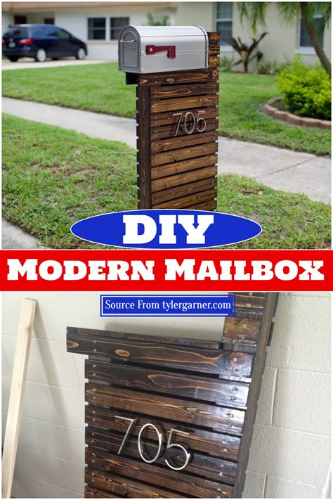 13 Easy DIY Mailbox Plans And Ideas - DIYsCraftsy