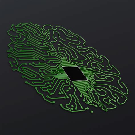 ArtStation - Artificial Intelligence Circuit Brain M 1 | Resources