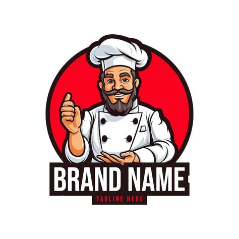 Premium Vector Chef Mascot Logo Design Vector Template