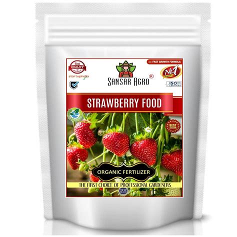 Sansar Agro® Strawberry Food Essential Organic Fertilizer For