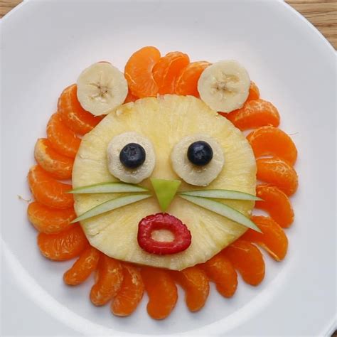 4 Easy To Make Fruit Animals Your Kids Will Love Food Art For Kids