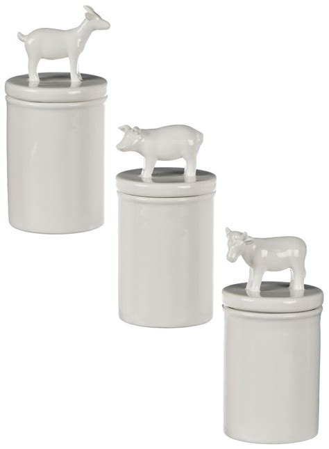 Farm Animal Canister Set Sullivans Whether You Live In The City Or In