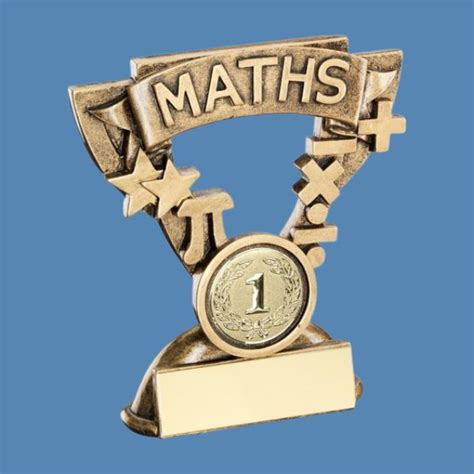 Math Award Trophy