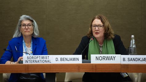 Norge Med Klar Srhr Stemme I Gen Ve Sex Og Politikk