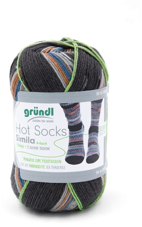 Gründl Hot Socks Simila anthrazit pastellgrau kürbis taubenblau kiesel ab 6 75