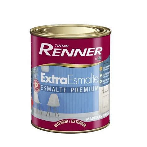 Tinta Esmalte Extra Brilhante Ml Renner Branco Gelo Madeiramadeira