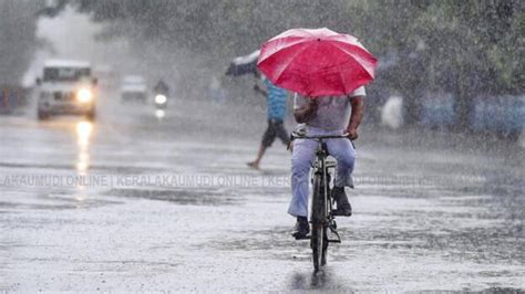 Kerala Braces For Heavy Rainfall On Wednesday Alert Sounded Kerala