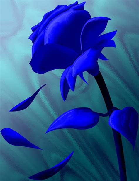 DIBUJOS DE ROSAS AZULES - Imagui