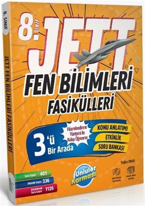 Nl Ler Karmas S N F Fen Bilimleri Jett Soru Fasik Lleri Kitap Ler