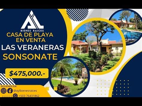 CASA DE PLAYA EN VENTA EN LAS VERANERAS YouTube