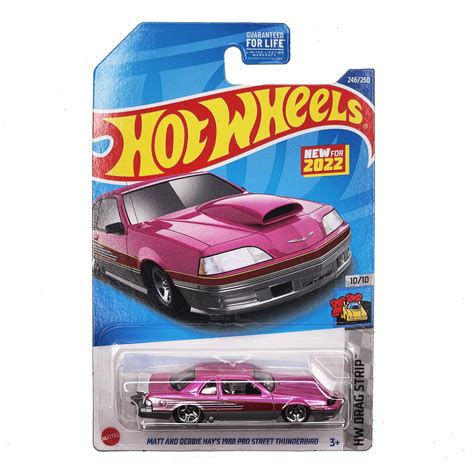 Carro Carrinho Miniatura HCT 25 HW Drag Strip 246 Hot Wheels Escala 1 64 Mega Saldão 2024
