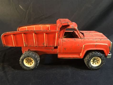 Tonka Vintage Toy Metal Truck Serial Number 13190 With Moving Bed 14 Long Able Auctions