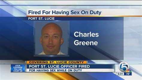 Cop Fired After Having Sex On Duty YouTube