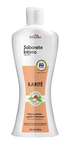 Sabonete Íntimo Manteiga De Karitê 130ml Hot Flowers MercadoLivre