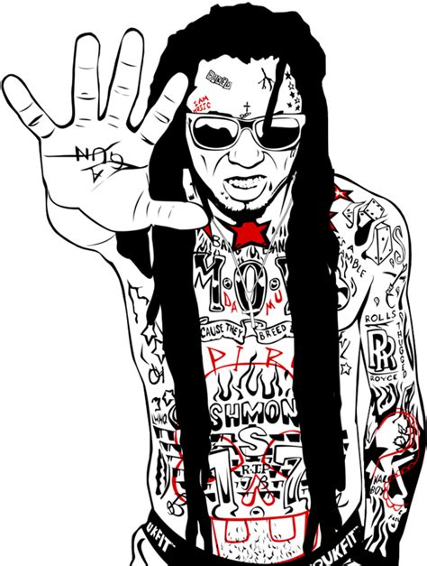 Lil Wayne Render Lil Wayne Dedication 5 Album Clipart Large Size