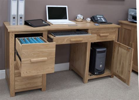 Homestyle Opus Oak Large Computer Desk Casamo Love Your Home