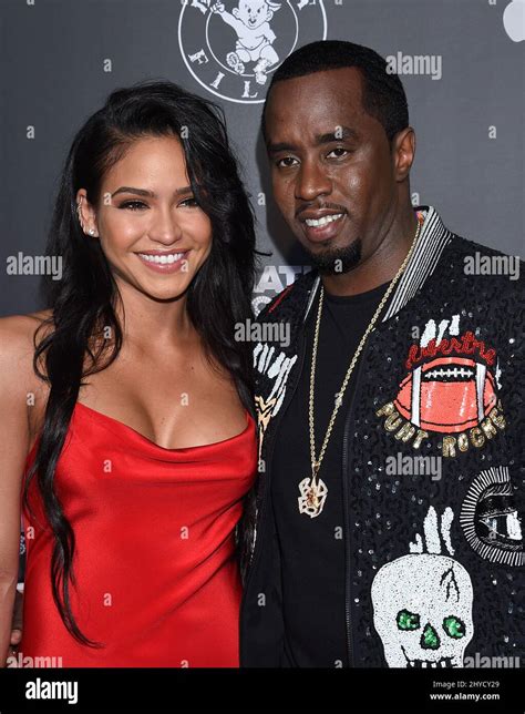 Cassie Ventura and Sean Combs attending the Cant Stop, Wont Stop: A